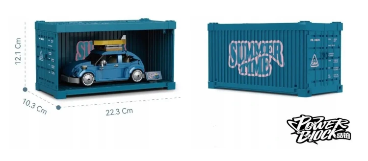 Power Block - VW Beetle Surf - Niebieski - 2