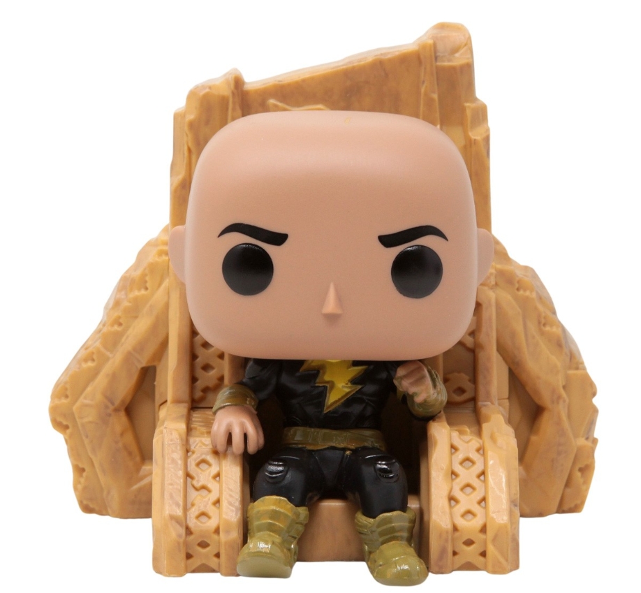 Black Adam On Throne