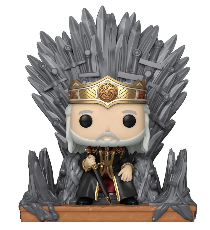 Viserys on The Iron Throne